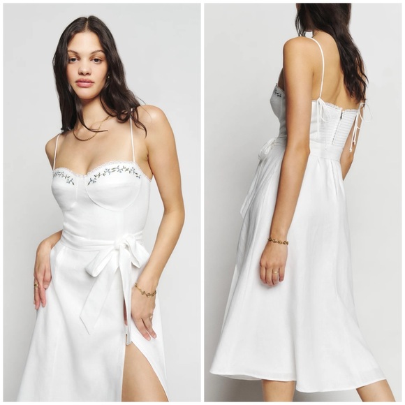 Reformation | Dresses | Reformation Kieryn Linen Dress | Poshmark
